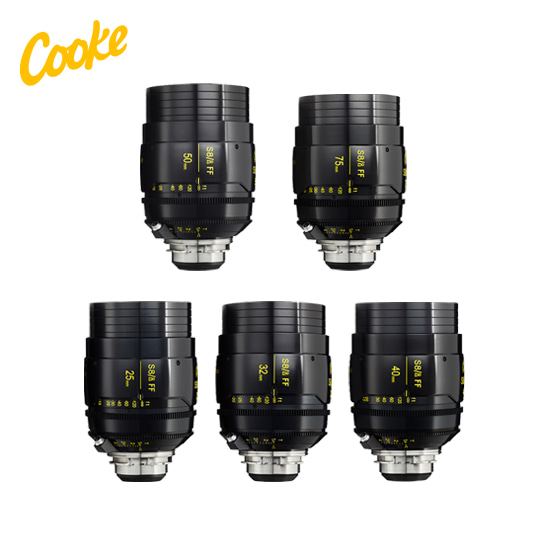 Cooke S8/i  Lens 5 Set