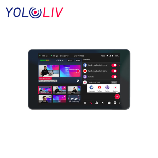 YOLOBOX PRO 멀티캠 스트리밍 솔루션